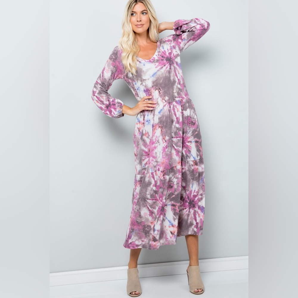 Tie Dye Dress with pockets